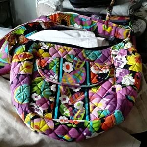 Retired Vera Bradley Purse Va Va Bloom pattern